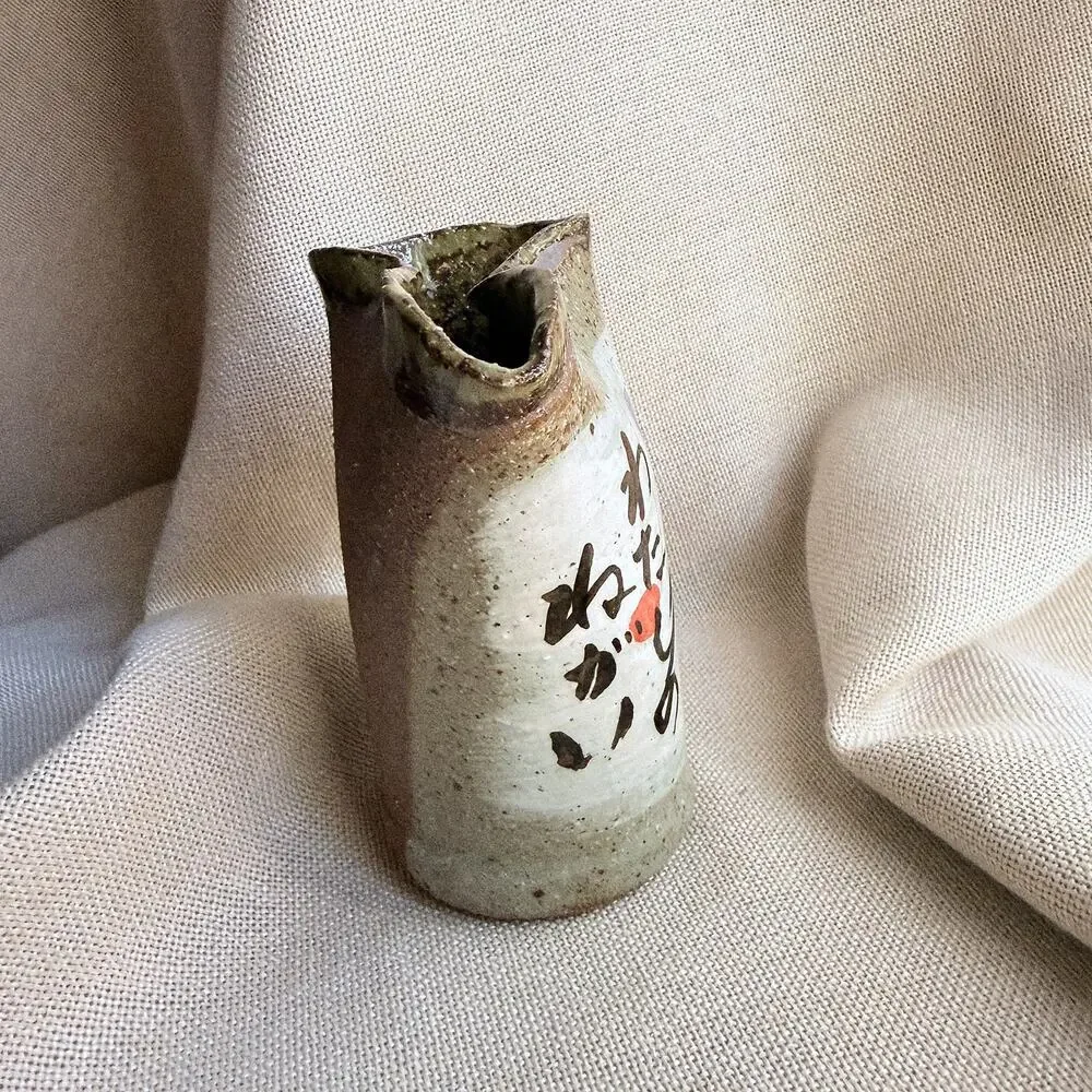 Handmade japanese vase ceramics
